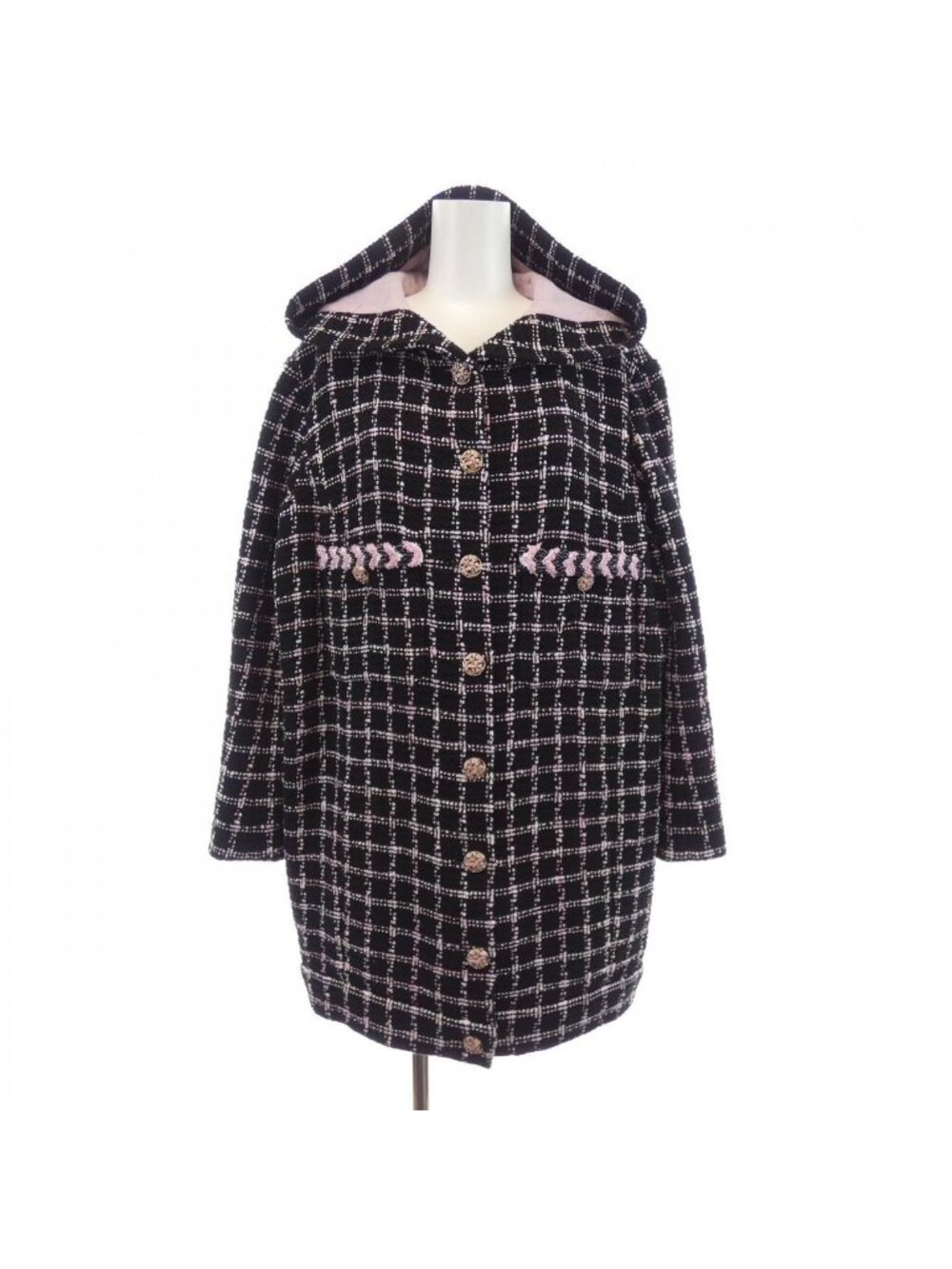 Chanel Coat Black